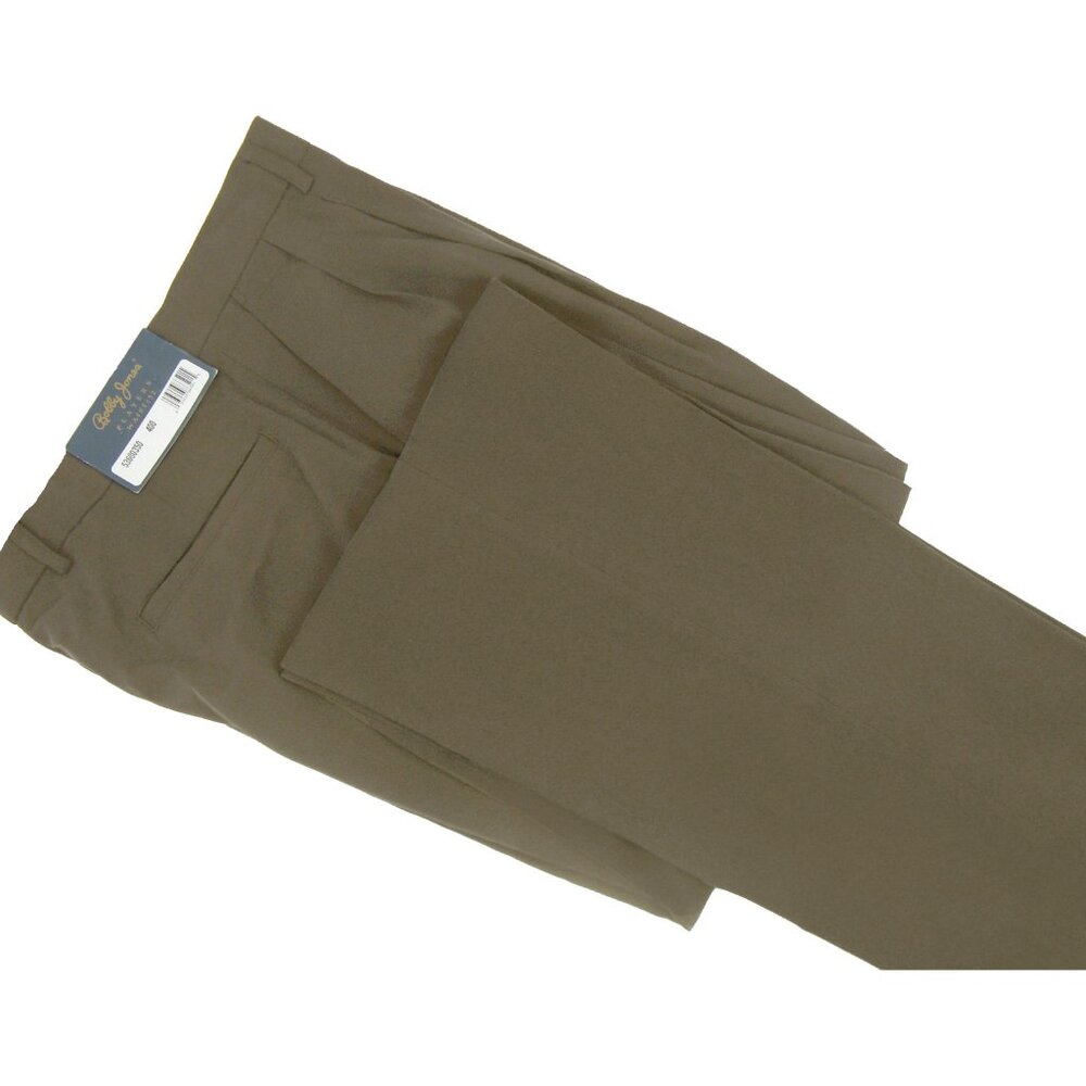 NEW Bobby Jones Players Pants! 38 Weathered Brown Smooth Brushed Cotton & Tencel